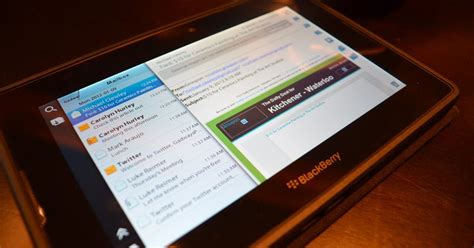 blackberry playbook os 2 0 hands on impressions pictures and video the verge