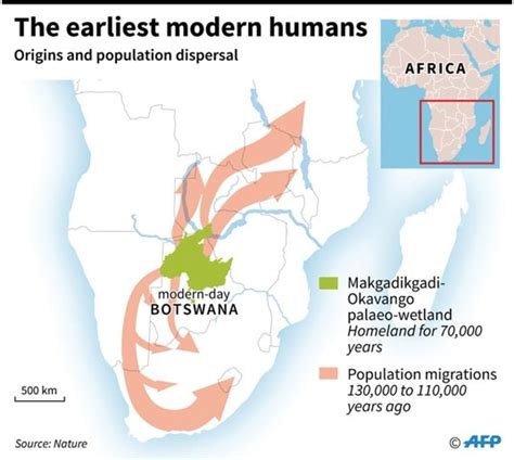 Humanitys Homeland Found In Ancient Botswana World Dawncom