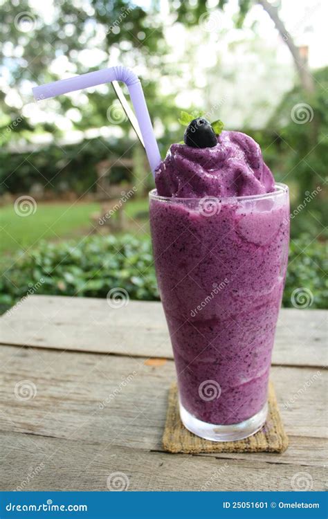 Grape Smoothie Stock Image Image Of Cold Glass Shake 25051601