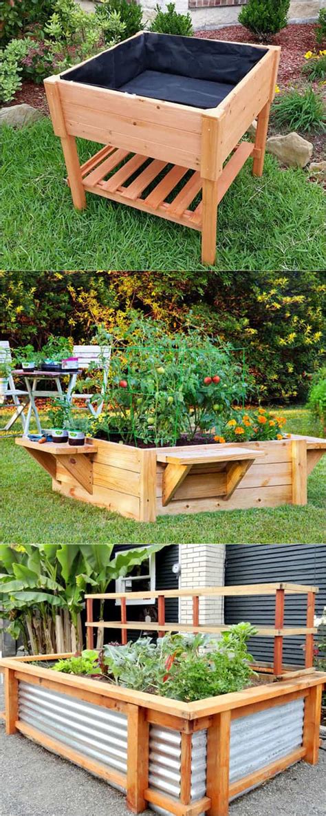 It's hard for your back when you bend constantly in your garden. 10 Unique Raised Garden Bed Ideas Vegetables 2020