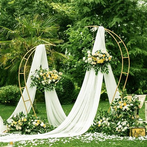 Heart Wedding Arch Moon Gate Wedding Stage Ceremony Wedding Arch Decor