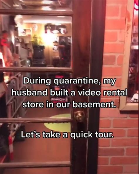 Man Builds Entire Video Store In Basement As Quarantine Project