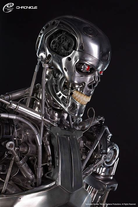 Terminator Genisys T 800 Endoskeleton Cinemaquette Life Size Statue