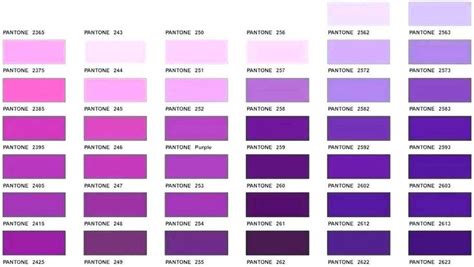 Light Purple Color Purple Color Chart Purple Paint