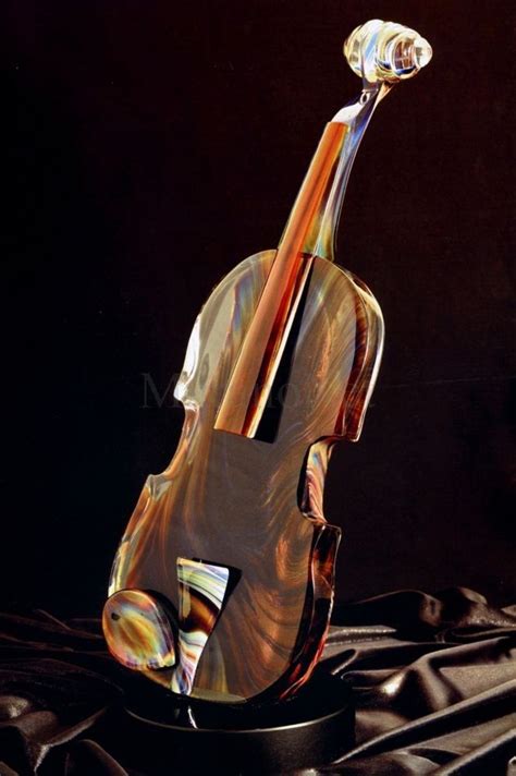 Violin In Murano Glass Muranonet Online Store Violin Murano Glass