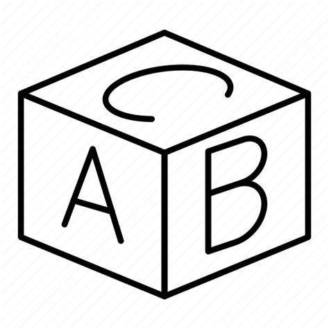 Abc Block Education Learning Icon Download On Iconfinder