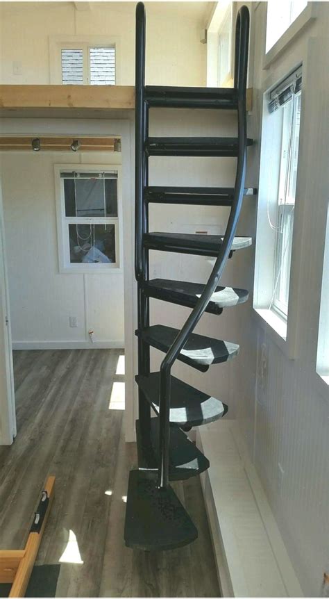 20 Tiny House Loft Stairs Ideas