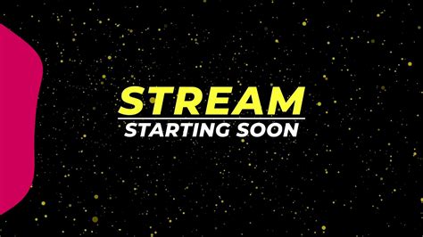 Stream Starting Soon Template Non Copyright With Different