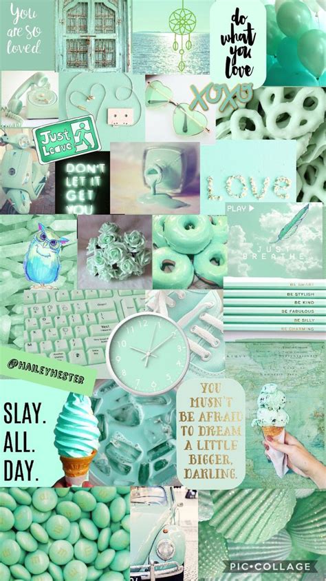 Mint Green Wallpaper🍵🗽follow Me Sheisloved37 Mint Green Wallpaper