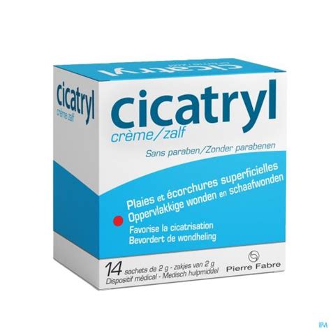 Cicatryl Creme 14 Sachets Soins Spécifiques Pharmacodel Pharmacie