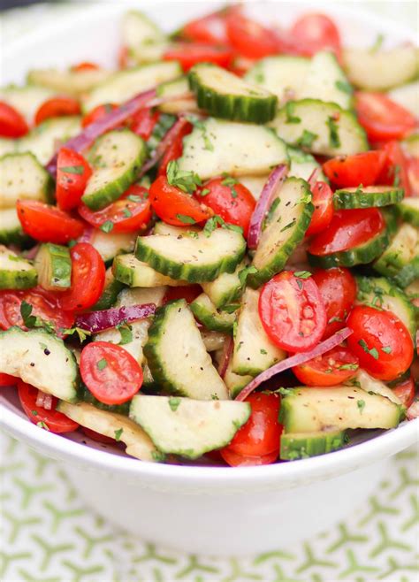 Cucumber Salad Sourdough And More