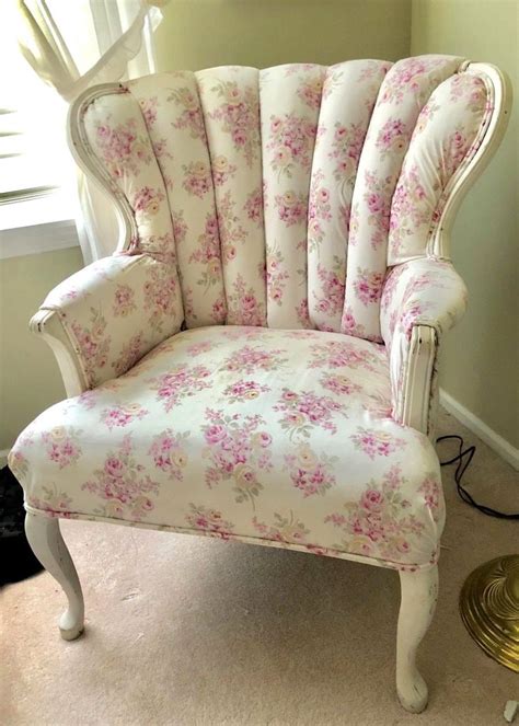 Rachel Ashwell Simply Shabby Chic Custom Upholstered Antique Armchair