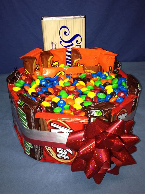 No matter the age, every birthday celebrant loves jelly belly. M's, Reese's, Kit-Kat, Hershey, Milky-Way Candy bar gift ...
