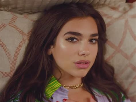 The pop star's crocheted swimsuit featured plant designs on the top and a rainbow on the bottoms. Dua Lipa - English singer from Kosovo - Biography - Wiki