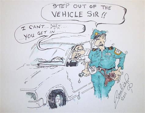 Arrested Stupidity Drawing By Paul Chestnutt