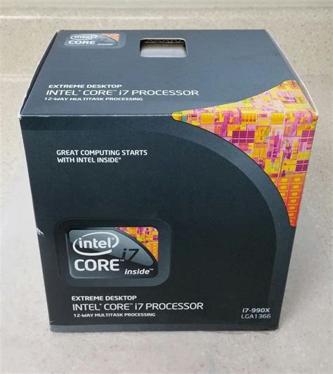 Intel Core I7 990x Extreme Edition 346 Ghz Six Core Bx80613i7990x