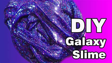 Diy How To Make Galaxy Slime Without Borax Easy Ingredients By Bum Bum