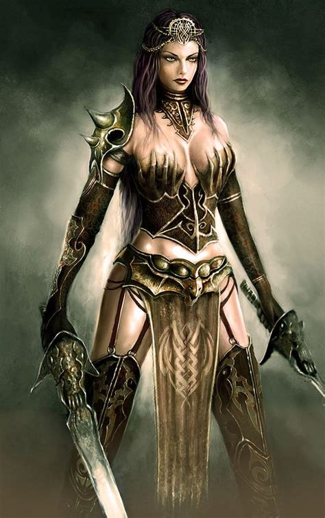 mythical and surreal fantasy art featuring ali kasapoglu fantasy female warrior fantasy women