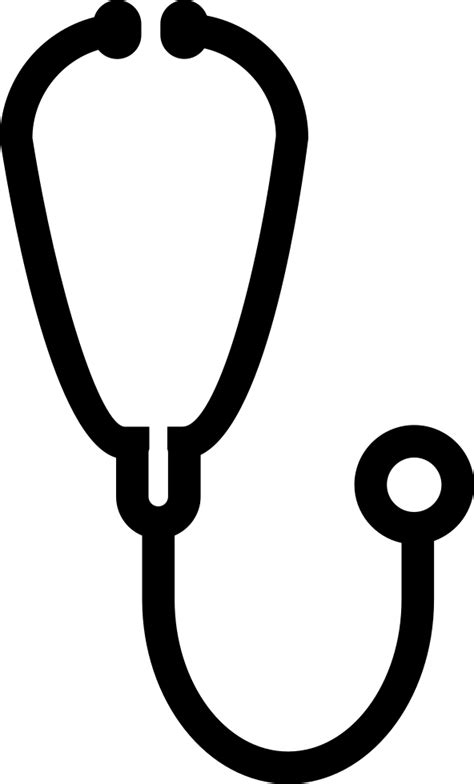 Medical Stethoscope Svg Png Icon Free Download 17530