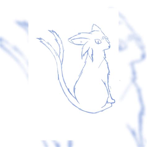 Wip Espeon Secondary Sketch By Drawingbythebook On Newgrounds
