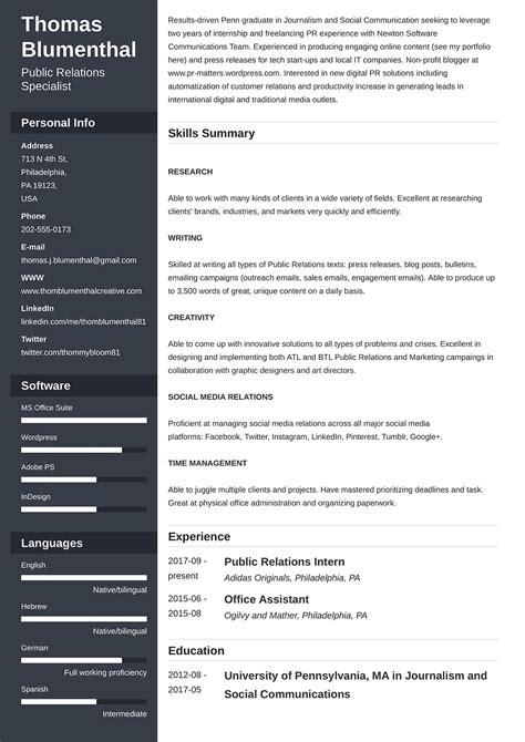 Craft your cv in minutes. 500+ CV Examples: a Curriculum Vitae for Any Job Application