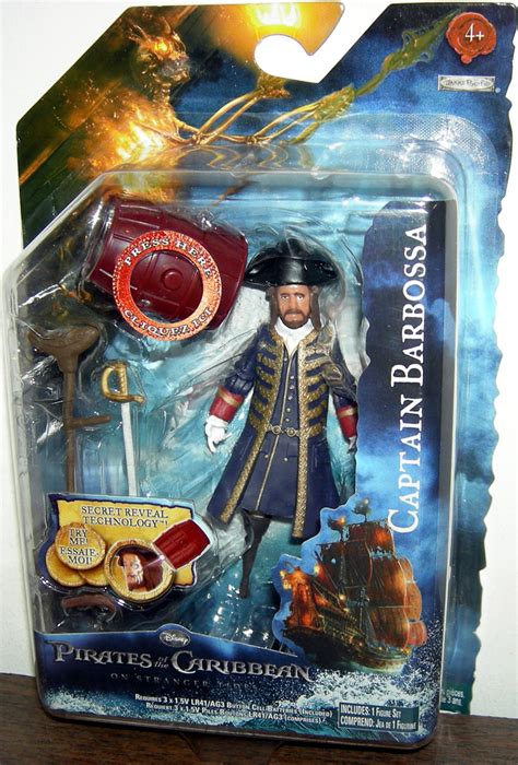 Captain Barbossa Action Figure On Stranger Tides Pirates Of The Caribbean