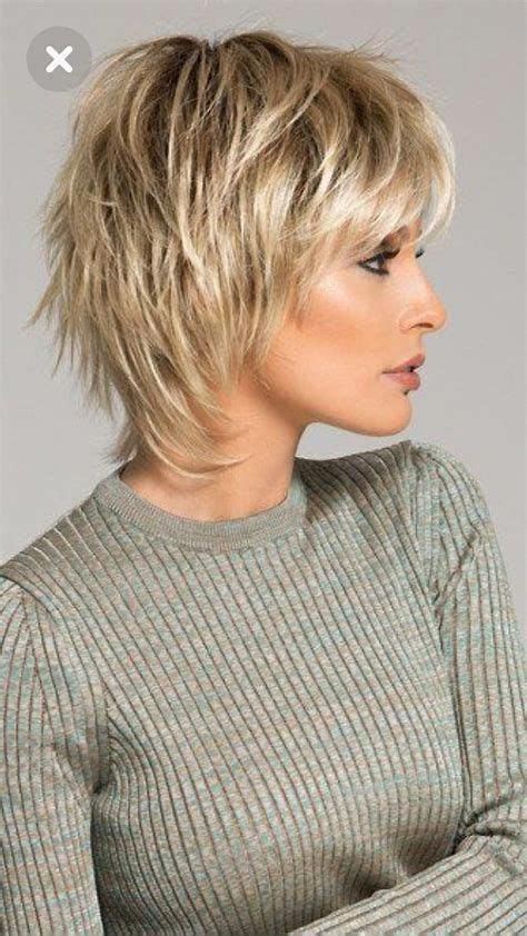 A sweeping fringe is easy to pull off, and there is a lot of potential with different. Image result for Short Shag Hairstyles for Women Over 50 ...