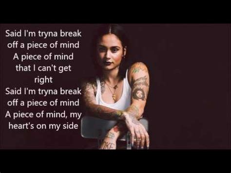 Critique of pure reason by immanuel kant. Kehlani - Piece of Mind (lyrics) - YouTube
