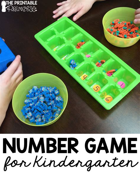 Printable Number Games For Kindergarten Color By Number Printable