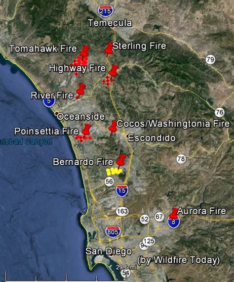 The Ring Of Fire In San Diego County Reflections On A Natural Disaster