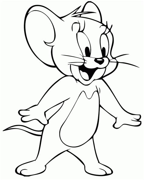 La serie cuenta los intentos fallidos de un gato llamado tom para atrapar a un ratón llamado jerry, causando mucha destrucción a su paso, no se sabe con certeza porque tom quiere atrapar a jerry, incluso en algunos capítulos ellos se. Download Gambar Kartun Untuk Diwarnai | BELAJAR MEWARNAI