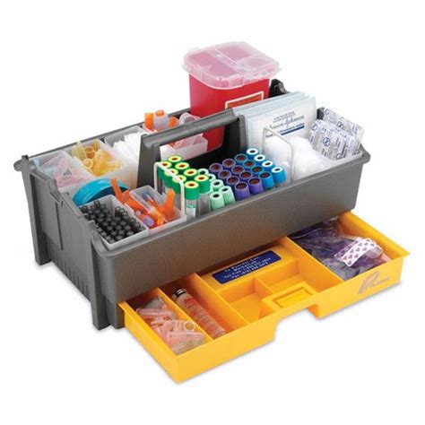 Our phlebotomy supplies give you quality products to help you focus on sample collection with your patients. Specimen collection tray- To put the equipment such as needles in a tray that is about to be ...