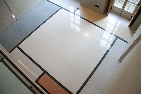 Terrazzo Floor Mondrian Design Terrazzo Flooring Flooring Terrace