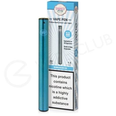 Bubblegum Ice Dinner Lady Disposable Vape Pen 3 For 10