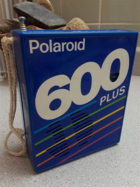 Polaroid 600 Plus Radio That Runs On Used Film Cartridges 299 R