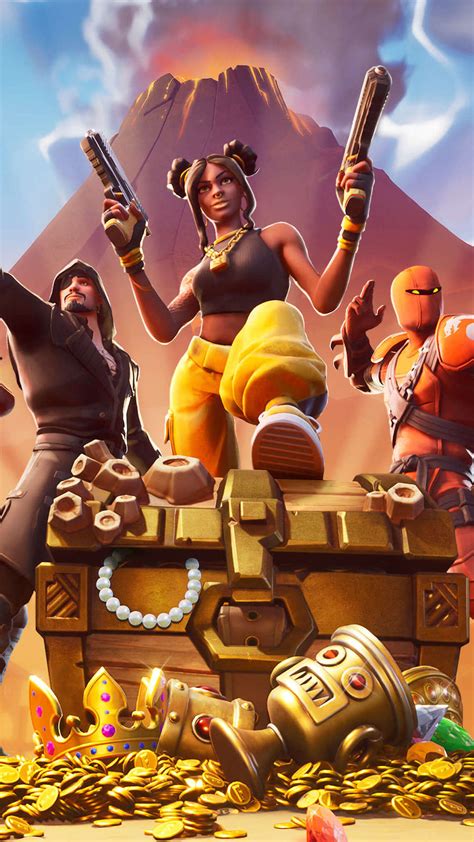 Gold Treasure Fortnite Best Htc One Wallpapers Free And