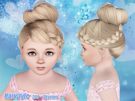 Skysims Hair Toddler 209 I