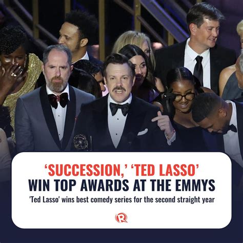 Rappler On Twitter Succession And Feel Good Comedy Ted Lasso Took