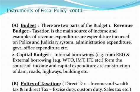 In such type of a situation there are the numerou fiscal policy tools available to any government. 88 TUTORIAL 2 INSTRUMENTS OF FISCAL POLICY WITH VIDEO ...