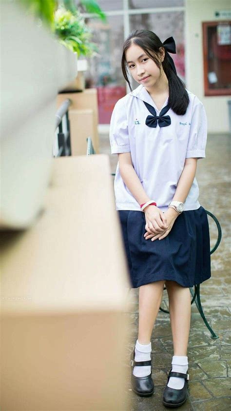 Pupae Thai High School Girl แฟชั่นสาวๆ ผู้หญิง นางแบบ