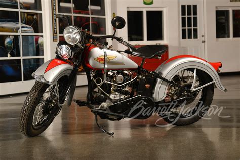 1934 Harley Davidson Rl 45 Motorcycle