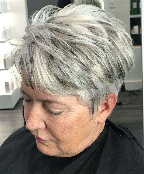 65 Gorgeous Gray Hair Styles To Inspire Your Next Chop Short White Hair Gorgeous Gray Hair