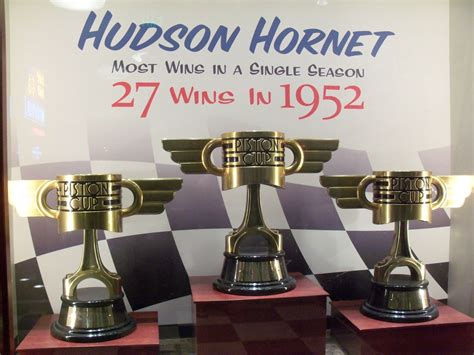 Hudson Hornet S Piston Cups In Cars Land At Disney California Adventure