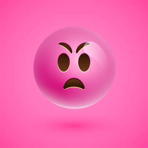 The web site is considered the smiley central on the web for free smileys since you can find anything related to smiley, smiley face, msn smileys, as well as features. Pink realistic emoticon smiley face, vector illustration - Download Free Vectors, Clipart ...