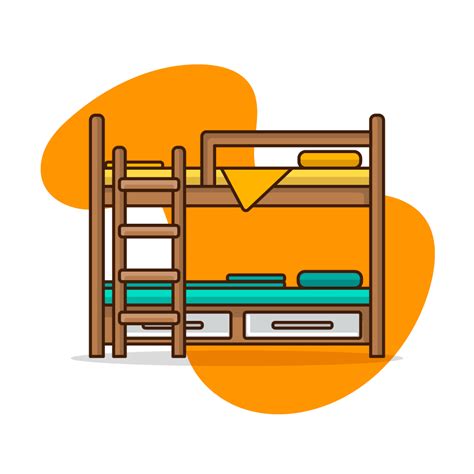 Bunk Beds Royalty Free Stock Svg Vector And Clip Art
