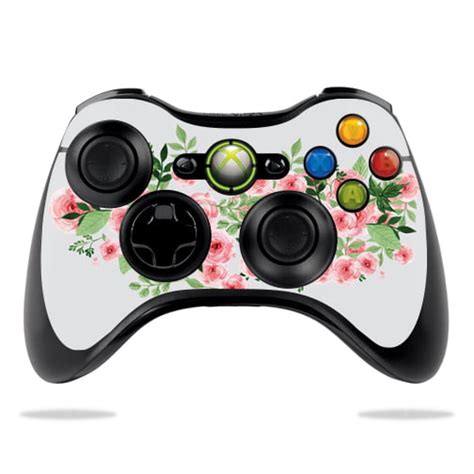 Skin Decal Wrap For Microsoft Xbox 360 Controller Bouquet
