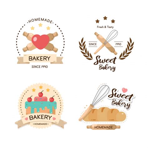 Check out our dessert labels selection for the very best in unique or custom, handmade pieces from our stickers, labels & tags shops. Premium Vector | Food label bakery, sweet bakery, dessert ...