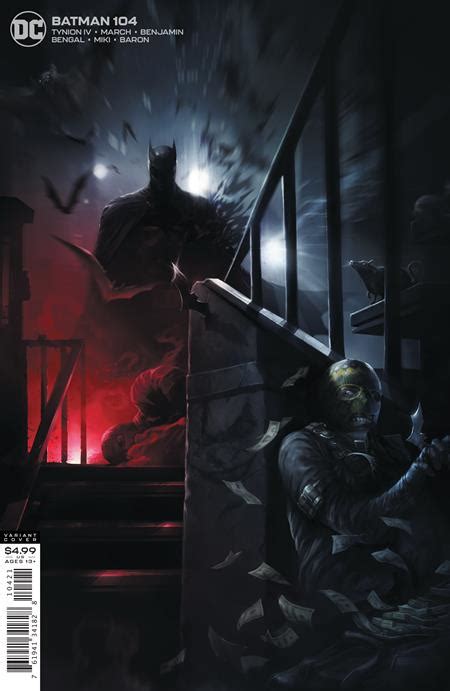 Batman 104 Francesco Mattina Variant Cover B Legacy Comics And Cards