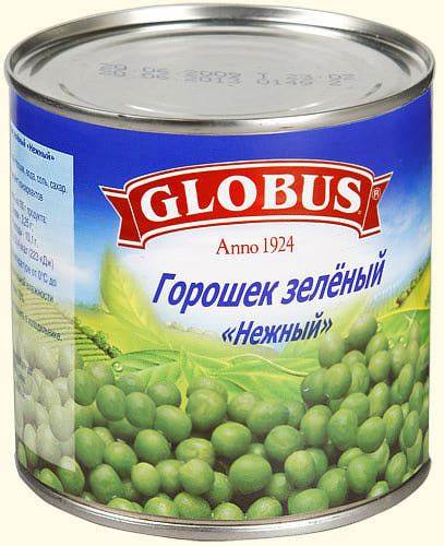 Зеленый горошек GLOBUS нежный | отзывы Картинка - Зеленый горошек GLOBUS нежный | отзывы