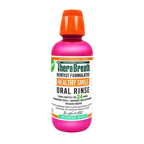 Therabreath 24 Hour Healthy Smile Oral Rinse Mouthwash 160 Fl Oz